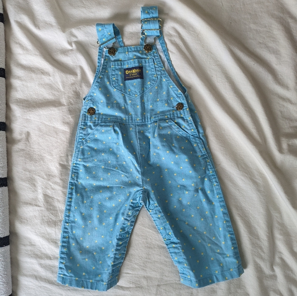 Vintage Flower OshKosh Overalls